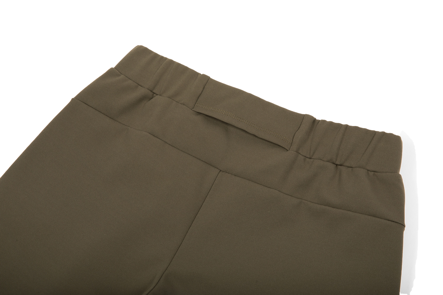 Andy Joggers in Peat Olive zipperless back pocket detailing