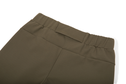 Andy Joggers in Peat Olive zipperless back pocket detailing